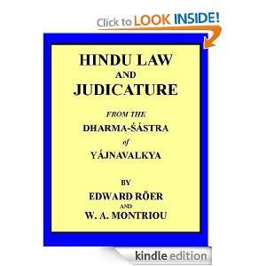 Hindu Law and Judicature from the Dharma Sastra of Yajnavalkya Edward 