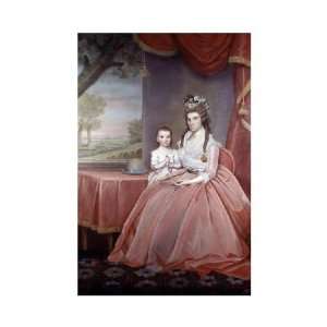  Ralph E W Earl   Mrs. Elijah Boardman And Her Son Giclee 