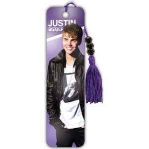  (2x6) Justin Bieber Leather Jacket Beaded Bookmark