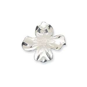  Sterling Silver Modern Flower Pendant Jewelry