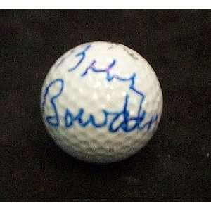  Bobby Bowden Autographed Golf Ball