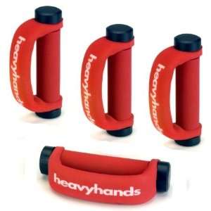  Lion Sports 2 46601 heavyhands 2 Sets Red heavyhands 1lb 