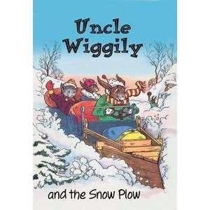  Vintage Art Uncle Wiggily and the Snow Plow   00362 6 