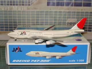 Hogan 500 JAL Japan Airlines B747 300 Official JA812J  