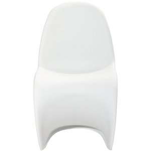  Verner Panton Style Chair in White