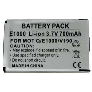  Xcessories Li Ion Battery for Motorola KRZR K1m, Q, Q9h, Q9m, Q9c 