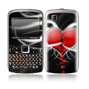  Motorola Droid EX115 Decal Skin Sticker   Devil Heart 