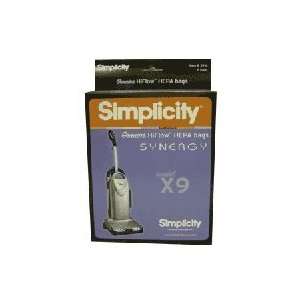 Simplicity Synergy HEPA Vacuum Bags # S9 6