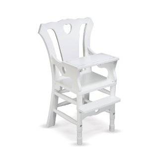 Melissa & Doug Deluxe Wooden Doll High Chair by Melissa & Doug