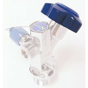   Hi Flow Blue Plastic Nitrous Bottle Valve Handwheel Automotive