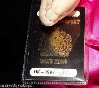 Rice Paddy Babies Girl Doll Hong Kong British Passport  