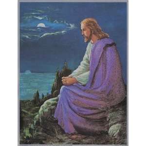  Praying At Mt.Olive Poster Print