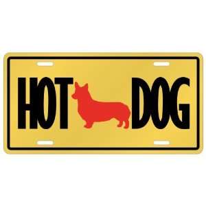  New  Welsh Corgi   Hot Dog  License Plate Dog