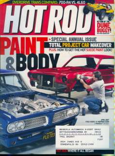 2007 Hot Rod Magazine Paint & Body   Project Car Cover  