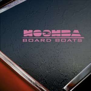 Moomba Pink Decal Moomba Boat Car Truck Window Pink 