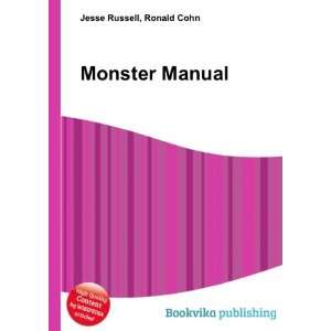  Monster Manual Ronald Cohn Jesse Russell Books