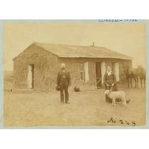  William Couhig,Dale Valley,Custer County,NE,sod house 