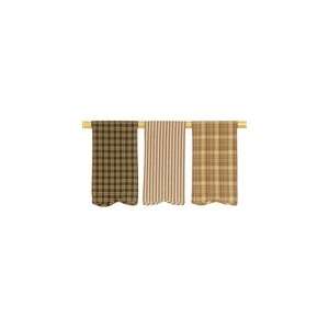  Winslet Tea Towel Plaid Stripe Plaid Set 3 19x28