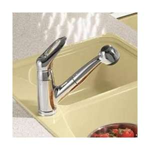 MOEN SALORA KITCHEN FAUCET IN CHROME WITH SPRAYER