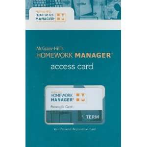 Essentials of Economics (McGraw Hills Homework Manager 