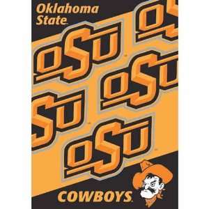  BSI Oklahoma St. Cowboys 28x40 Double Sided Banner: Sports 