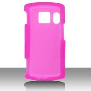   M6000 Transparent Hot Pink soft sillicon skin case 