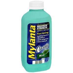   of 5 MYLANTA EXTRA STRENGTH COOL MINT 12 oz: Health & Personal Care