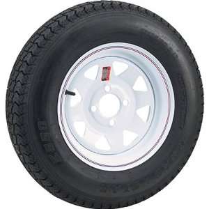 Kenda High Speed Spoked Rim Design Trailer Tire Assembly   480 12, 5 
