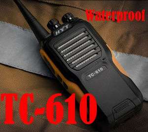 HYT TC 610 UHF RADIO 5 WATT 16 CHANNEL TWO WAY TC610  