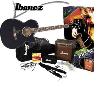 Ibanez JamPack IJAE5 Jolt/SE Acoustic Electric Guitar Starter Pack 
