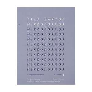 Bla Bartk   Mikrokosmos Volume 1 (Blue) Book: Bela; Bartok, Peter 
