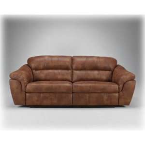   Sofa Microfiber Lariat Harness Motion Upholstery