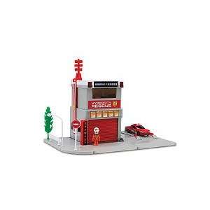  Tomica Hypercity FIRE STATION by Tomy (USA): Toys & Games
