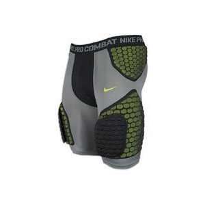  Nike Pro Combat Hyperstrong Football Short   Mens   Grey 