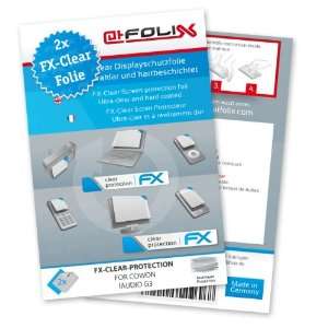 com 2 x atFoliX FX Clear Invisible screen protector for Cowon iAudio 