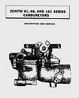 Marvel Schebler TSX Series Carburetors, Marvel Schebler DLTX Single 