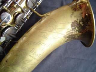 Vintage Martin Indiana Tenor Sax   Killer Horn w/ Tenor Madness 