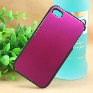  Aluminium Metal Hard Case for iPhone 4 / 4S   Pink Cell 