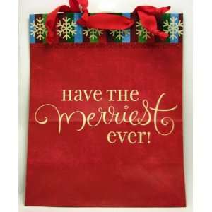   XGB9765 Large Have The Merriest Ever Gift Bag 