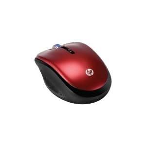  HP XP356AA Mouse   Optical Wireless   Crimson Red 