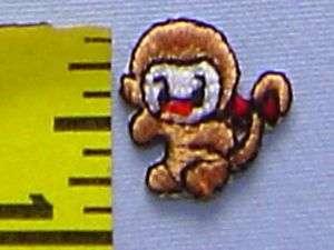 Iron on Baby Monkey Embroidered Applique Patch #S643  
