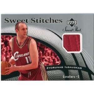   Deck Sweet Shot Stitches #ZI Zydrunas Ilgauskas: Sports Collectibles