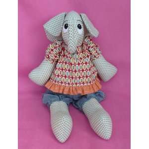  Melly & Me Ellie Soft Stuffed Elephant Sewing Pattern 