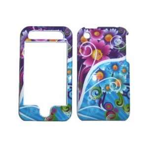  Purple and Blue Two Worlds Design Snap On Hard Crystal 