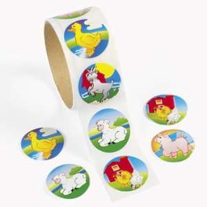   : Farm Animal Stickers   Awards & Incentives & Stickers: Toys & Games
