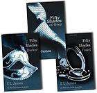 Fifty (50) Shades of Grey (Gray) 3 Book Set Grey Darker Freed Trilogy 