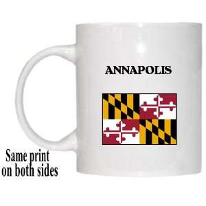   US State Flag   ANNAPOLIS, Maryland (MD) Mug 