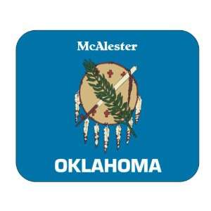  US State Flag   McAlester, Oklahoma (OK) Mouse Pad 