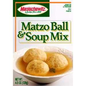  Manischewitz, Mix Matzo Ball Soup, 4.5 OZ (Pack of 12 