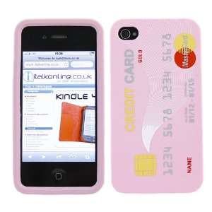  iTALKonline SoftSkin PINK CREDIT CARD Super Hydro Silicone 